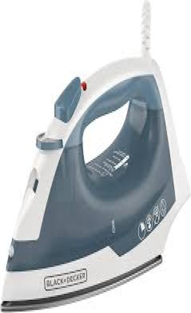 BLACK+DECKER Easy Steam Nonstick Compact Iron in purple with Even Steam