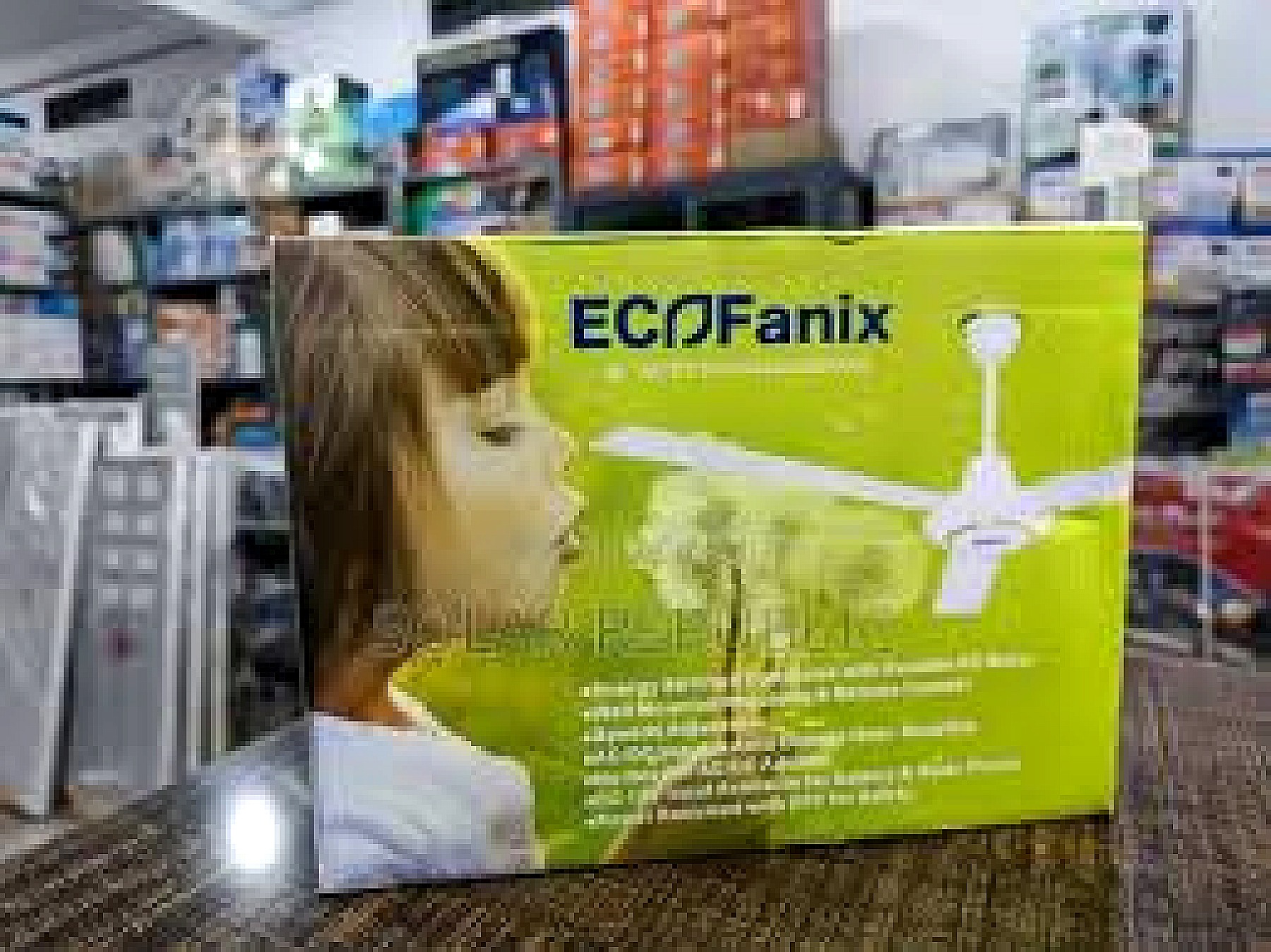 EC FANIX 56'' AC % DC SOLAR CEILING FAN