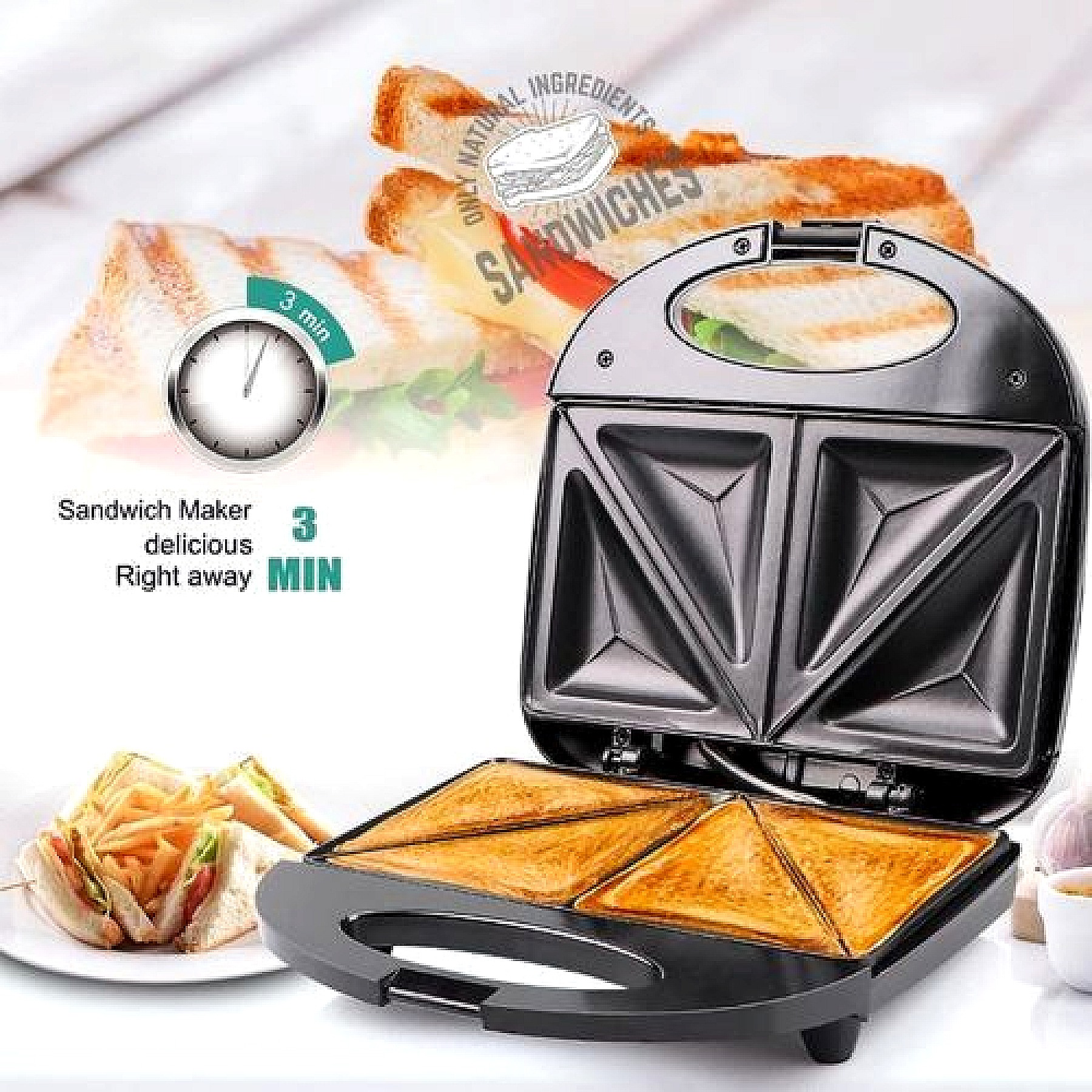 GSR SANDWICH SLICE MAKER SM-2-002