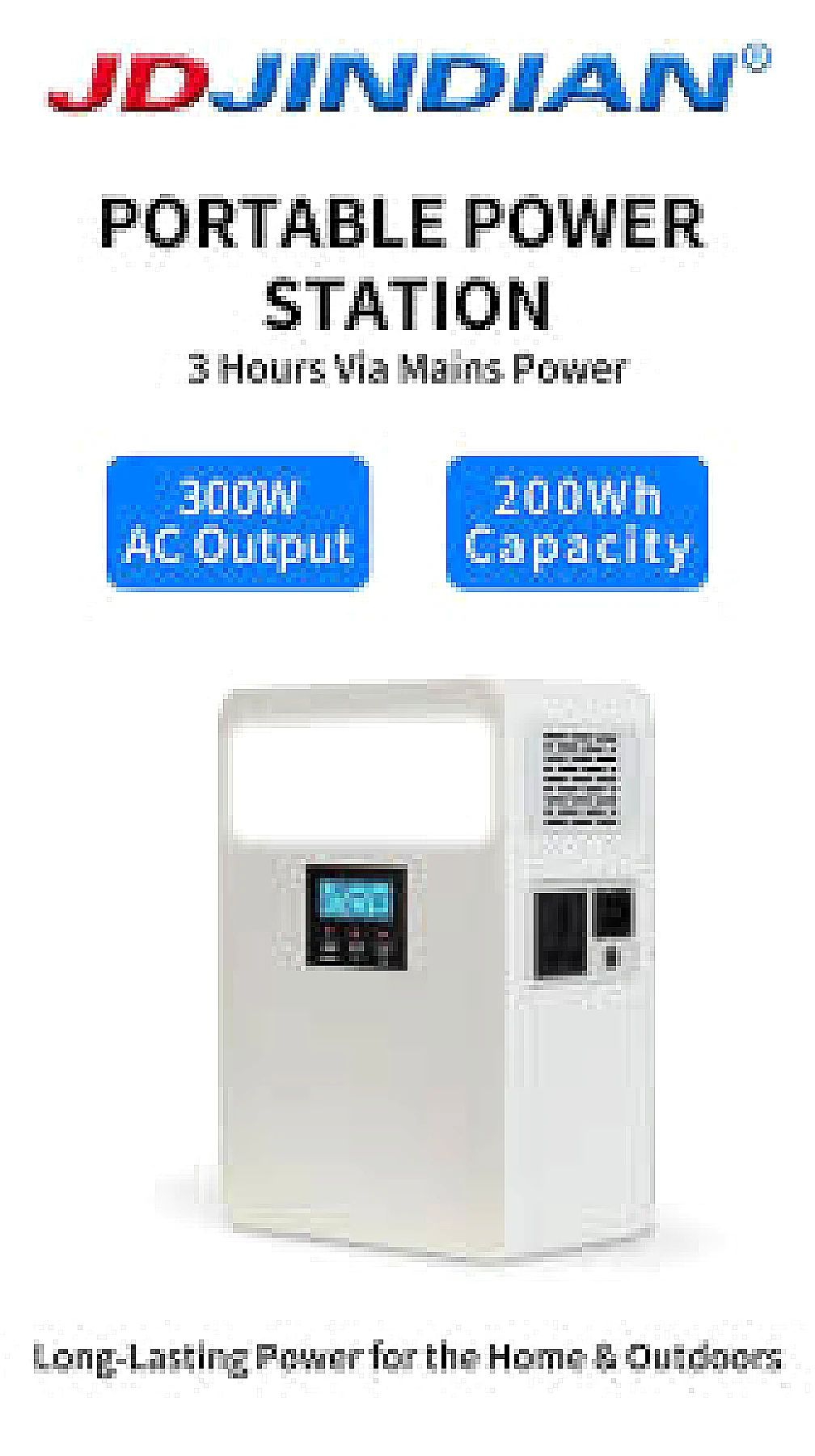 JD JINDIAN 400W PORTABLE POWER STATION