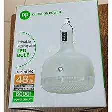 DURATION POWER 48W PORTABLE RECHARGEABLE LED BULB