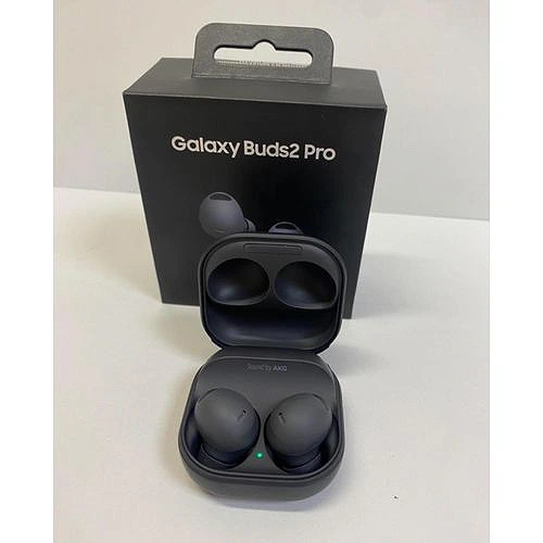Samsung Galaxy Buds 2 Pro – True wireless earbuds with 24-bit Hi-Fi sound, Active Noise Cancellation, 360 Audio Headset , seamless Galaxy Headphone, ecosystem connectivity ( Black )