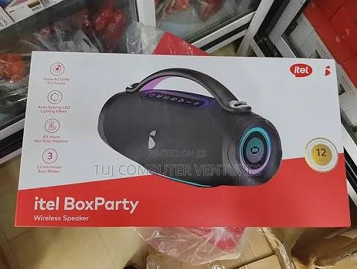 ITEL BOX PARTY WIRELESS SPEAKER