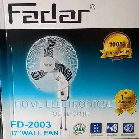 FADAR WALL MOUNTED FAN FD-2003