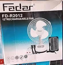 FADAR FD 2012 12" RECHARGEABLE FAN 