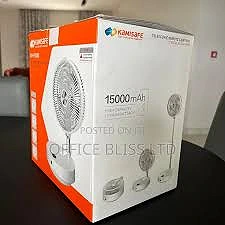 KAMISAFE KM-F0380 15000MAH RECHARGEABLE FAN 